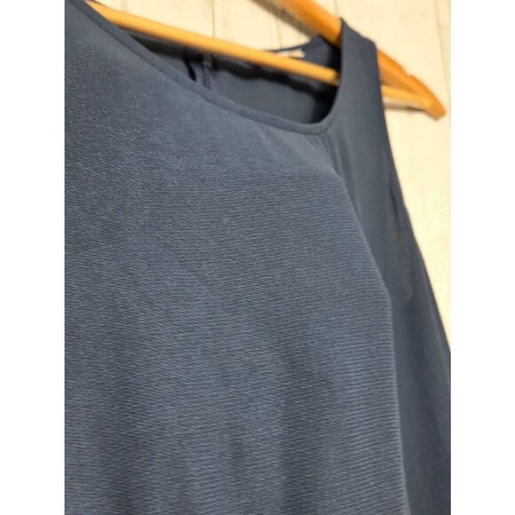 Cabi Drawstring Jogger Sleeveless Jumpsuit French Navy Sz. M - Picture 8 of 8